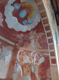 Affreschi - Chiesa o Oratorio dei Santi Vito e Modesto o di Santa Maria a Bellinzago NovareseFrazione Cavagliano