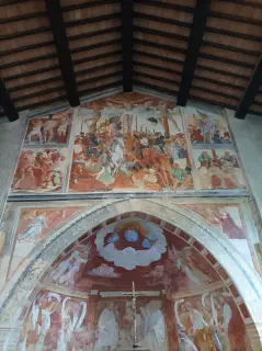 Affreschi - Chiesa o Oratorio dei Santi Vito e Modesto o di Santa Maria a Bellinzago NovareseFrazione Cavagliano