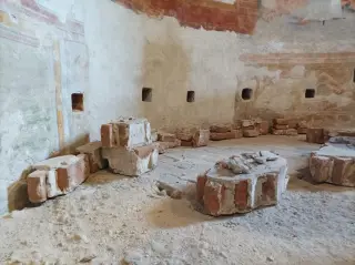 Interno - Chiesa o Oratorio dei Santi Vito e Modesto o di Santa Maria a Bellinzago NovareseFrazione Cavagliano