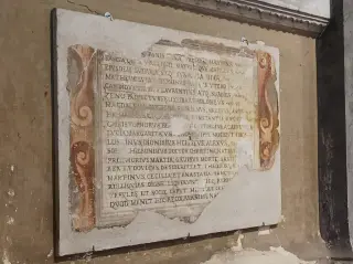 Iscrizione staccata - Chiesa di San Domenico a Casale Monferrato