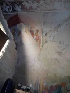 Affreschi - Cappella della Madonna del Castello o San Sebastiano a Bagnolo Piemonte