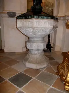 Fonte battesimale - Parrocchiale di Santa Maria Vergine Assunta a Scarnafigi