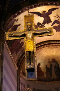 Crocefisso - Duomo o Cattedrale o Basilica di Sant'Evasio a Casale Monferrato