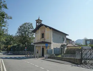 Vista - Oratorio di San Bernardo di Mentone o di Aosta a Borgosesia