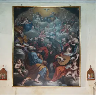 Paradiso - Oratorio di San Bernardo di Mentone o di Aosta a Borgosesia