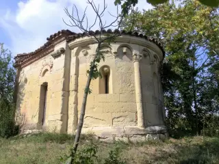 Vista d'insieme lato absidale - Chiesa di San Marziano o Santa Agata a Viarigi