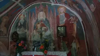Madonna col Bambino e santi Antonio e Marco - Cappella della Madonna del Ponte a BoccioletoFrazione Fervento