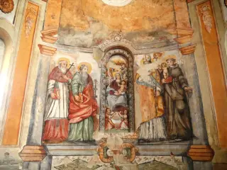 Affreschi absidali - Chiesa di San Giovanni delle Conche a CalamandranaFrazione Valle San Giovanni