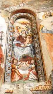 Madonna col Bambino - Chiesa di San Giovanni delle Conche a CalamandranaFrazione Valle San Giovanni