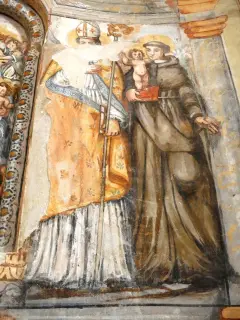 Sant'Antonio da Padova e San Guido - Chiesa di San Giovanni delle Conche a CalamandranaFrazione Valle San Giovanni