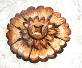 Catino absidale dettaglio - Chiesa di San Giovanni delle Conche a CalamandranaFrazione Valle San Giovanni