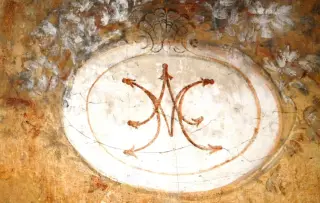 Catino absidale dettaglio - Chiesa di San Giovanni delle Conche a CalamandranaFrazione Valle San Giovanni