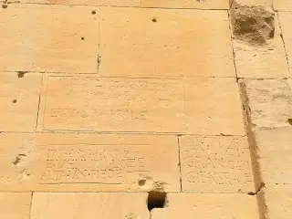 Scritte - Chiesa di San Giorgio e Madonna delle Grazie a Casorzo