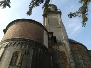 Abside e campanile - Chiesa di San Giorgio e Madonna delle Grazie a Casorzo