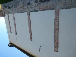 Fianco sinistro - Chiesa di Santo Stefano e Santa Libera o Liberata a Rocca d'Arazzo