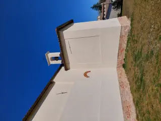 Fianco destro e campanile - Chiesa di Santo Stefano e Santa Libera o Liberata a Rocca d'Arazzo