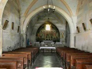 Interno - Chiesa Cimiteriale di San Giovanni Battista a Roccaverano