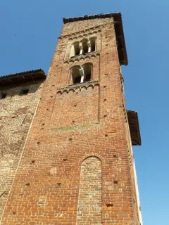 Vista - Campanile del Castello di Corveglia a Villanova d'Asti