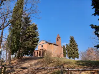 Vista - Chiesa del Presepio a Mombaruzzo
