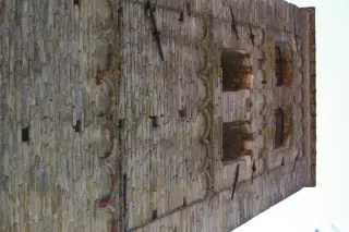 Campanile dettagli - Torre Campanaria di Santa Giulia a Monastero Bormida