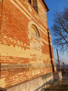 Ex facciata - Parrocchiale dei Santi Vittore e Corona a PenangoFrazione Cioccaro