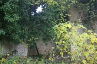 Resti interno abside - Cappella di San Michele a Passerano MarmoritoFrazione Primeglio