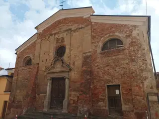 Facciata - Chiesa di San Giacomo a Cassine