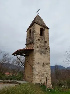 Campanile - Chiesa dei Santi Gervasio e Protasio a CumianaFrazione Costa