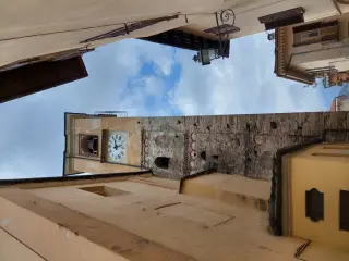 Campanile - Parrocchiale di San Giacomo a Luserna San GiovanniFrazione Luserna Alta