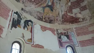 Affresco absidale - Chiesa della Madonna della Neve a Castell'Alfero