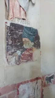 Affresco - Chiesa della Madonna della Neve a Castell'Alfero