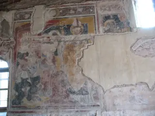 Matrimonio S. Caterina, S. Germano e S. Bernardino - Cappella o Chiesa della Santissima Trinità a Scarnafigi