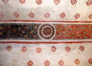 Decorazione - Cappella di San Sebastiano a Celle di MacraFrazione Chiotto