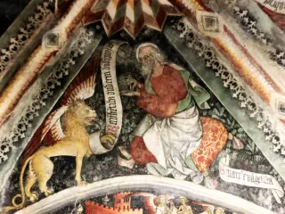Affresco - Cappella di San Sebastiano a Monterosso Grana