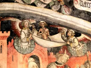 Affresco - Cappella di San Sebastiano a Monterosso Grana