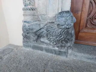 Leone stiloforo - Parrocchiale di San Biagio a Nonio