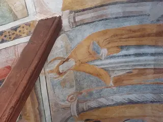 Affresco - Cappella della Madonna delle Grazie a BussolenoFrazione Foresto