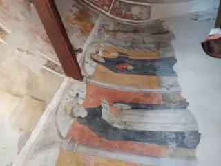 Affresco - Cappella della Madonna delle Grazie a BussolenoFrazione Foresto