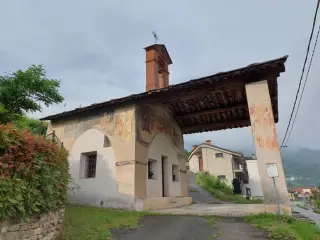 Vista - Cappella di San Rocco a Brossasco