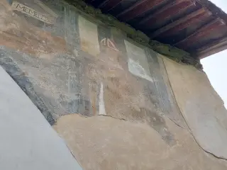 Santo vescovo - Cappella di San Rocco a Brossasco