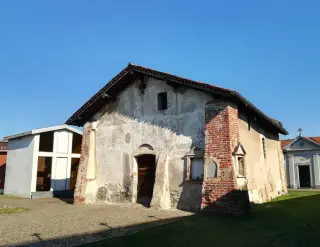 Facciata - Chiesa Cimiteriale di San Salvatore a Caltignaga
