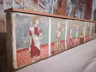 Crocifissione e Santi - Chiesa Cimiteriale di San Salvatore a Caltignaga