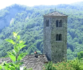 Campanile - Campanile del Cimitero a CondoveFrazione Mocchie
