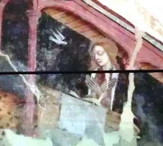 Affresco - Cappella di Sant'Andrea a ChiomonteFrazione Ramats