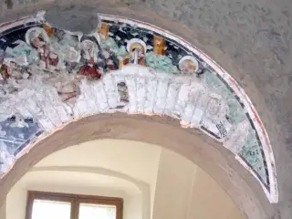 Mise au tombeau pie donne al sepolcro - Ex Chiesa dei Santi Pietro e Paolo a Caraglio