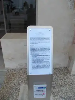 Pannello illustrativo - Cappella di San Bernardo a Castelletto Stura