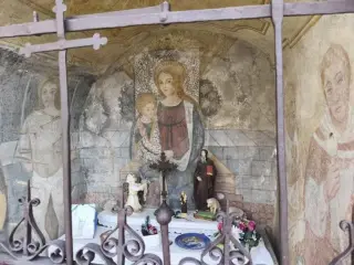 Madonna col Bambino - Cappella di Sant'Antonio a Postua