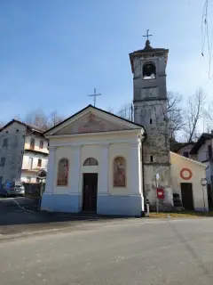 Facciata - Chiesa dei Santi Sebastiano e Rocco a Alice SuperioreFrazione Gauna