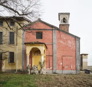 Facciata - Chiesa di Sant'Apollinare a CasalbeltrameFrazione Fisrengo