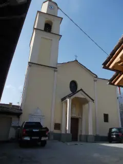 Facciata - Chiesa di San Marcellino a MacraFrazione Villar